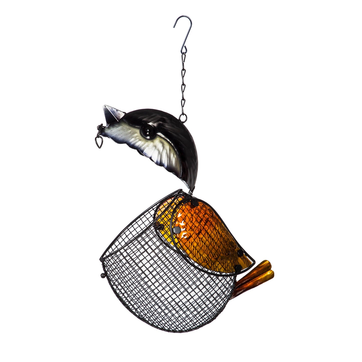 Mesh Hanging Chickadee Bird Feeder