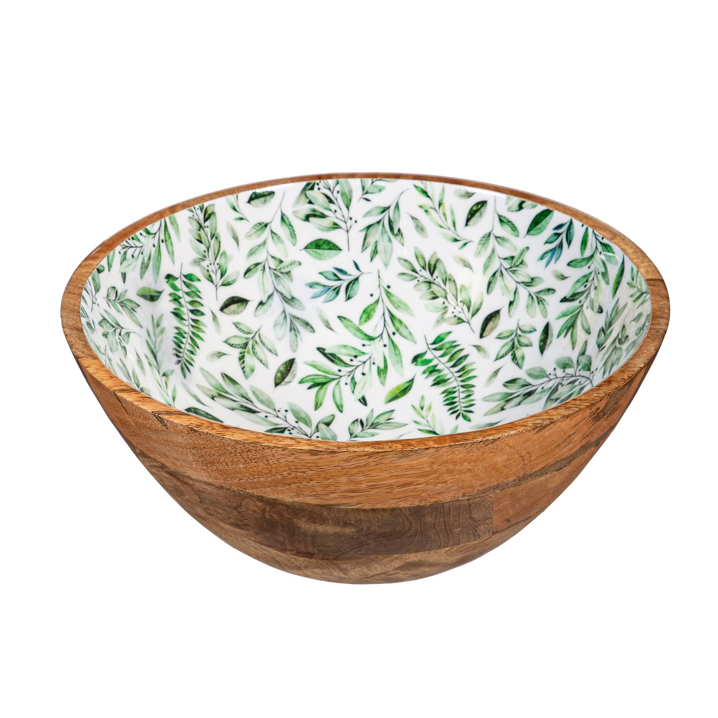 Olive Oasis Large Wood Bowl