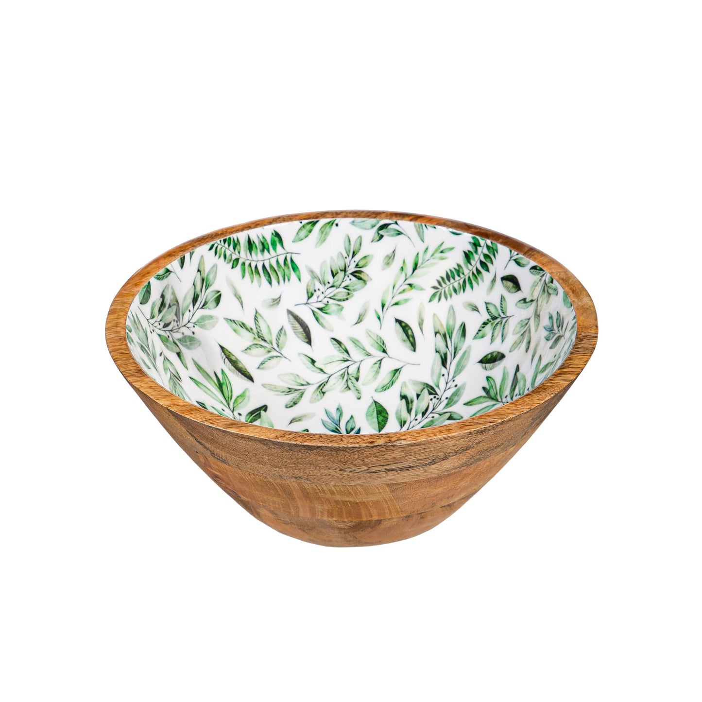 Olive Oasis Medium Wood Bowl