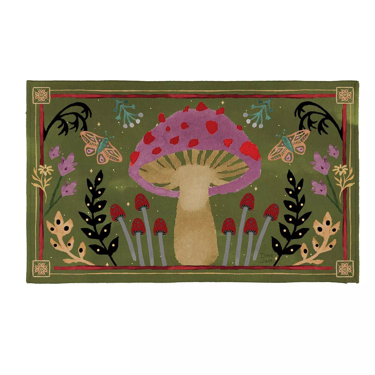 Garden of Wonder Indoor/Outdoor Washable Mat