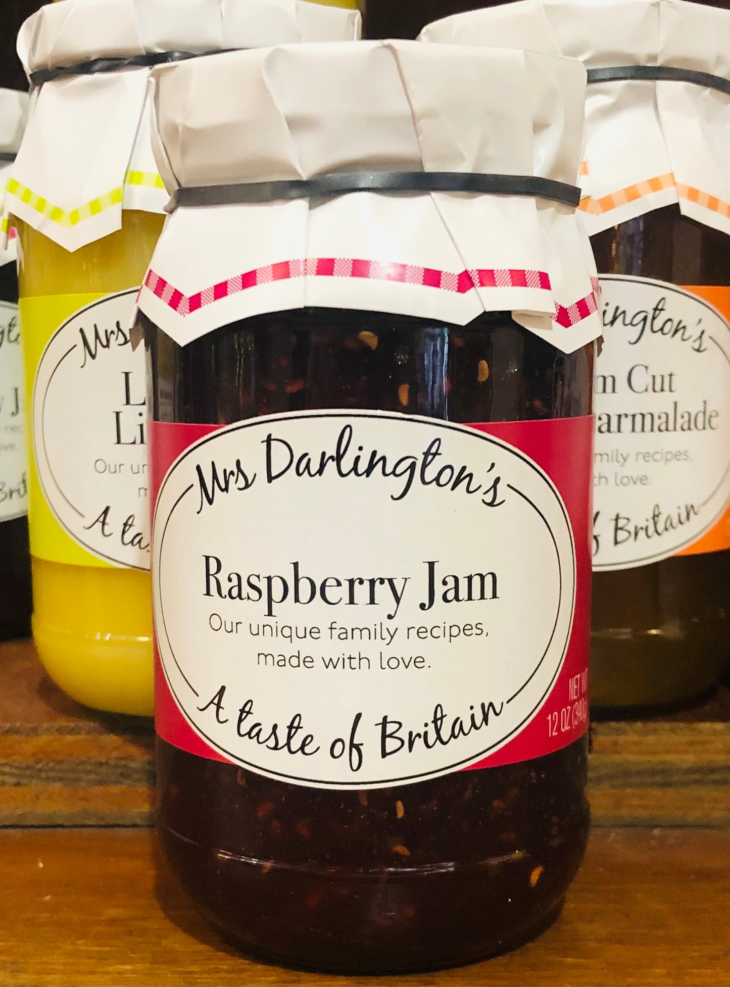 Mrs. Darlington's Raspberry Jam