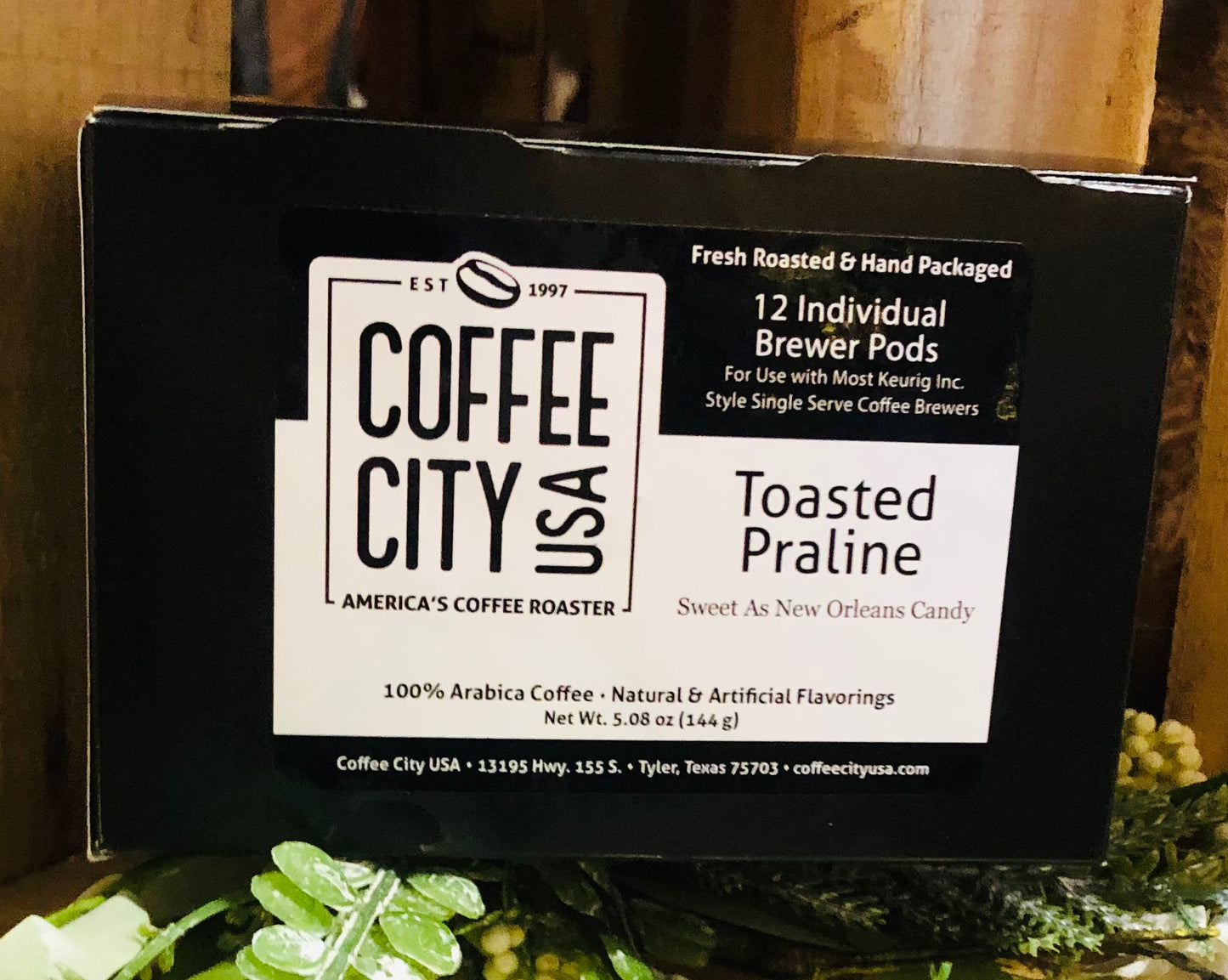 Coffee City USA - Toasted Praline Coffee Individual Pods