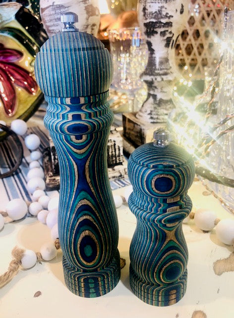 Island Bamboo Peacock Pepper Mill