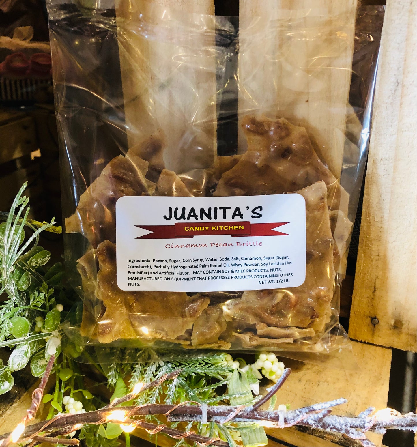 Juanita's Cinnamon Pecan Brittle