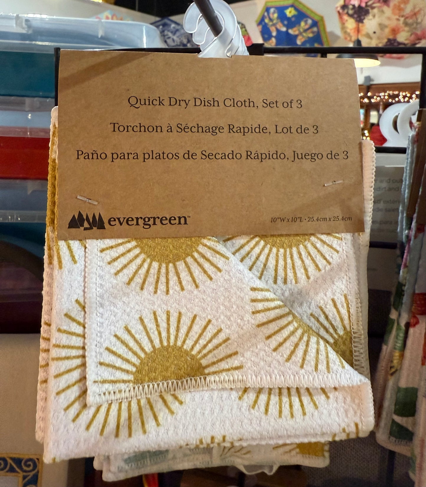 Sun Tiles Quick Dry Dish Cloths