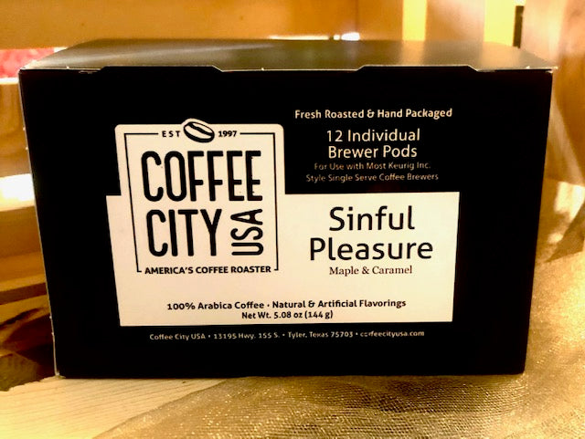 Coffee City USA Sinful Pleasure Single Serve Pods