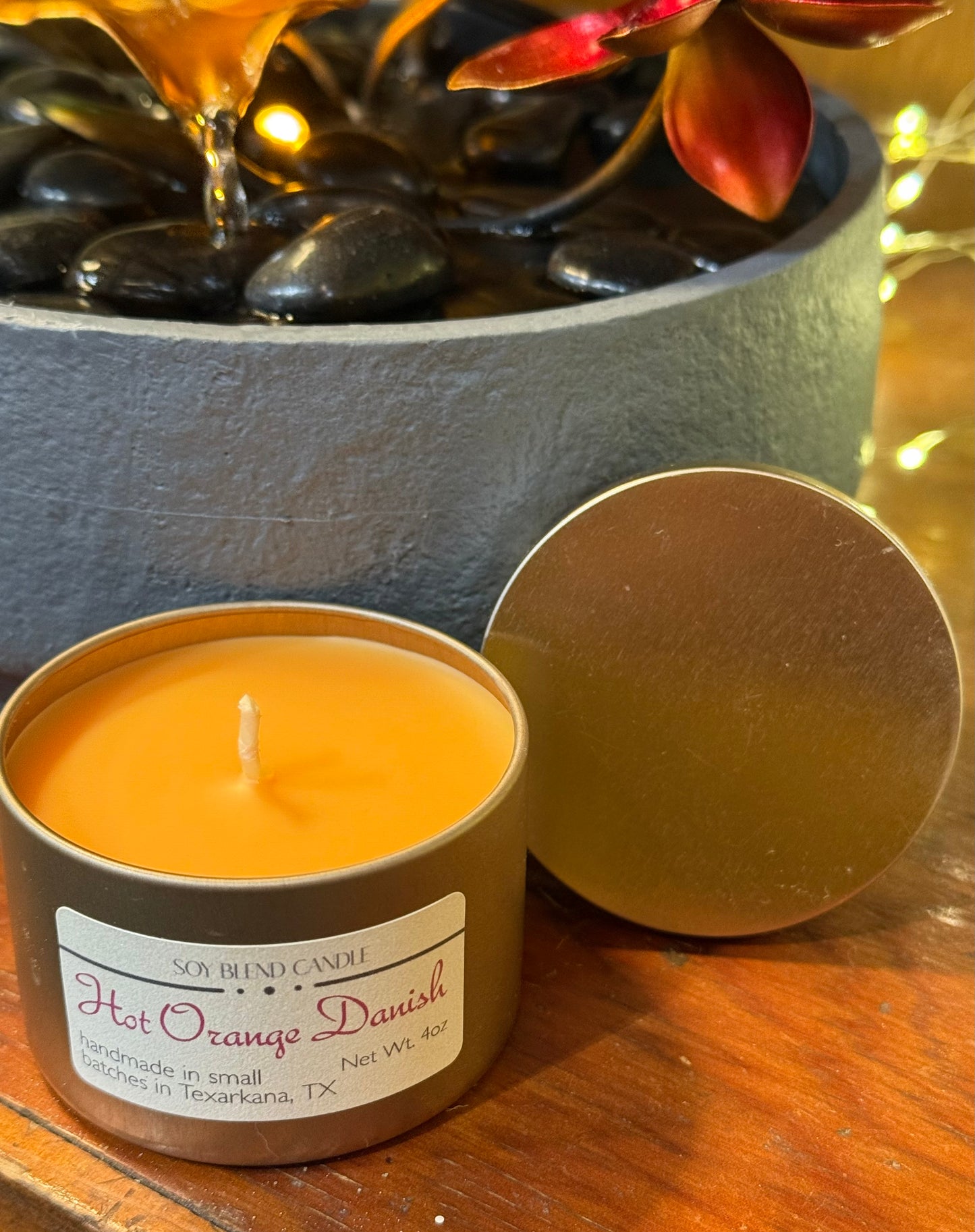 Hot Orange Danish Soy Blend Candle