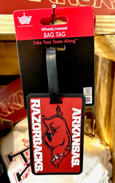 Arkansas Razorbacks Bag Tag