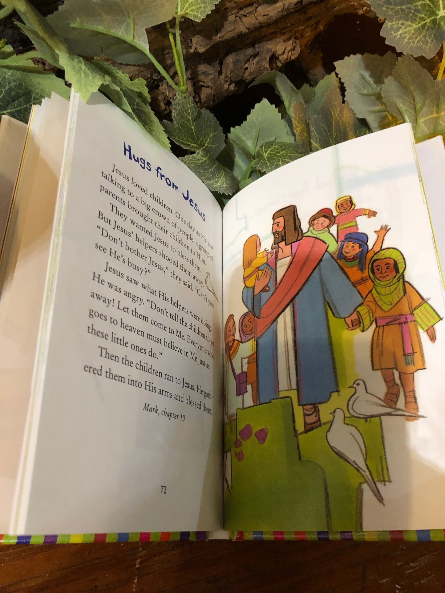 Jesus Loves Me Burp Cloth & Bible Gift Set