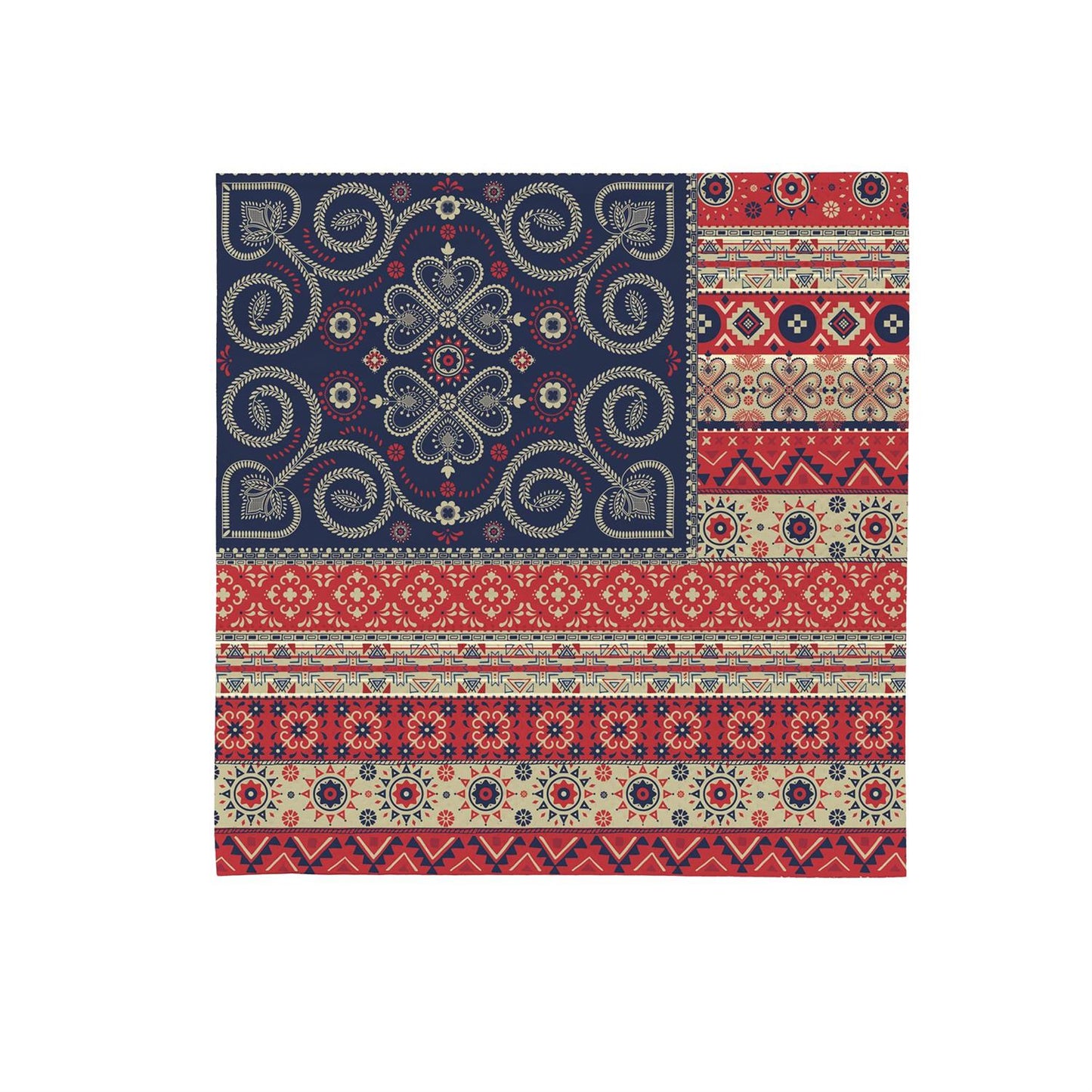 Americana BOHO by JG, Luncheon Napkin