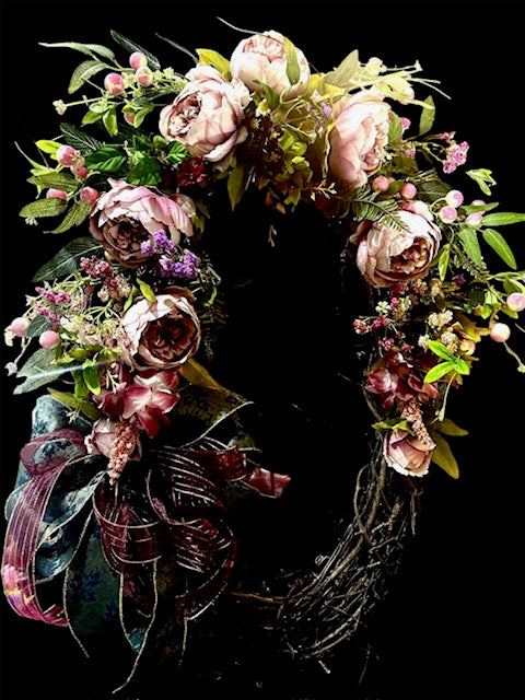Grapevine Oval Wreath