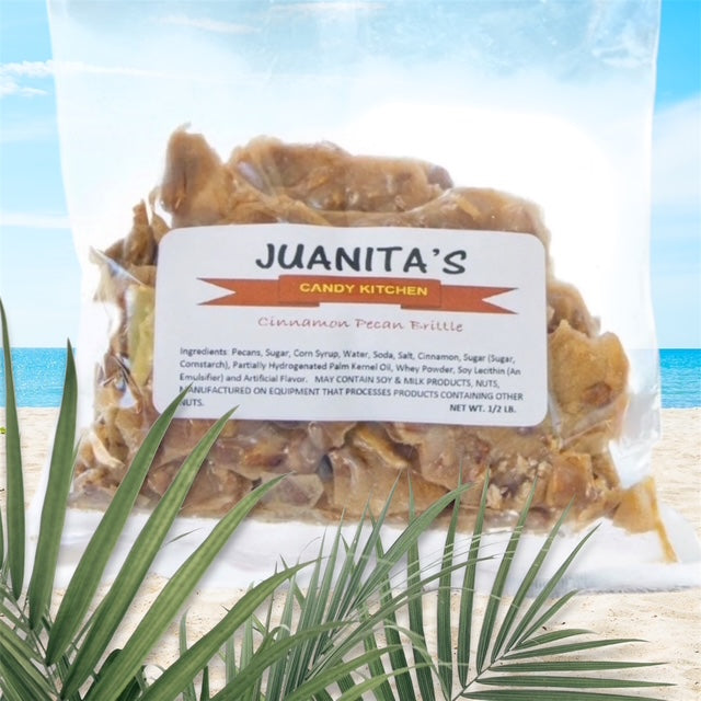 Juanita's Cinnamon Pecan Brittle 8oz