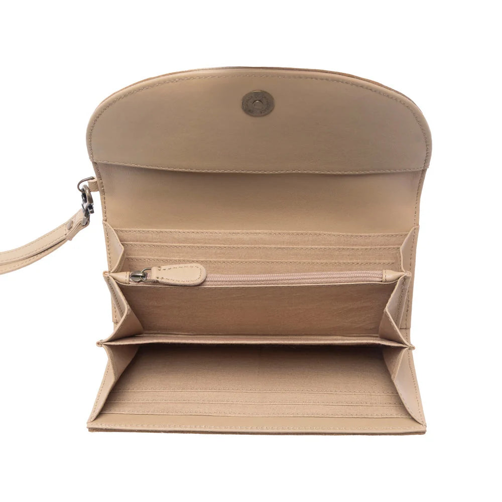 Myra Stoneflower Hairon Leather Wallet