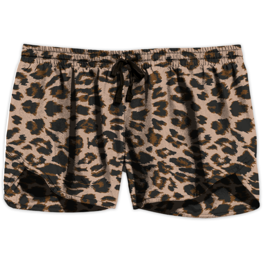 Southern Couture Southern Shorts-Solid Leopard