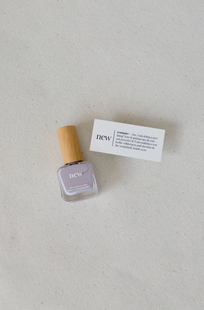 new non-toxic nail polish by reminder