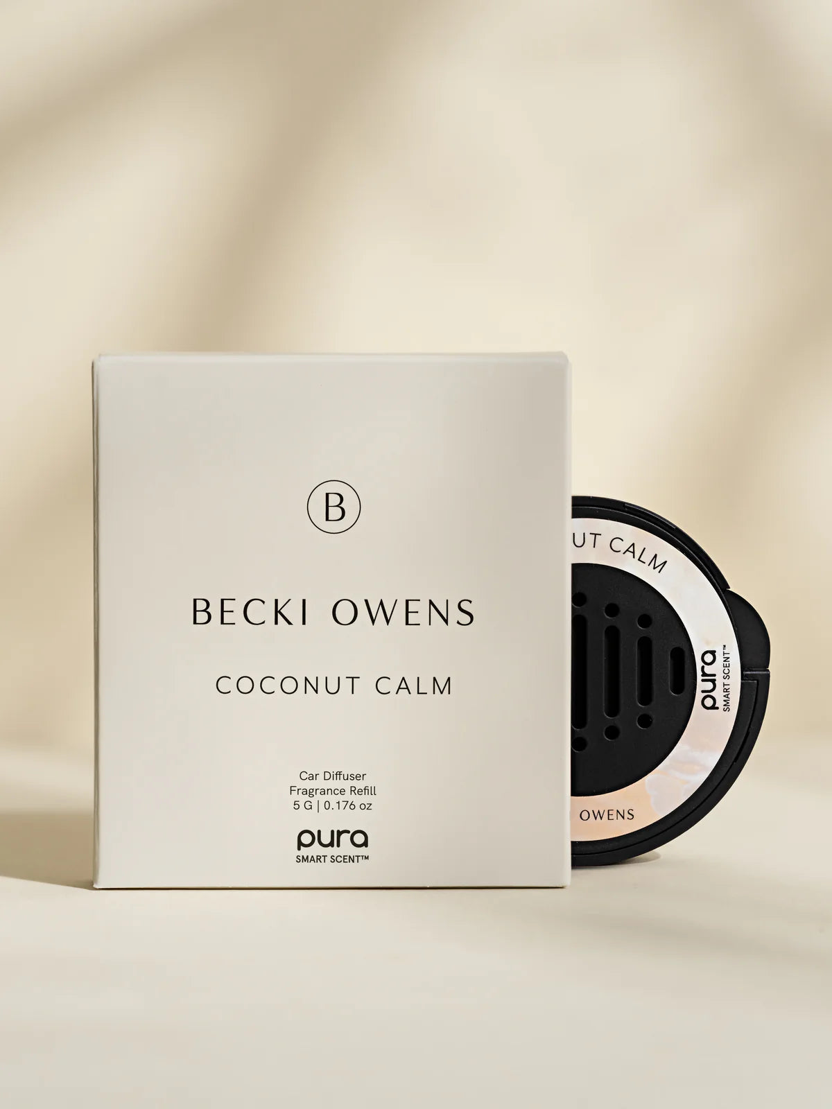 Becki Owens - Coconut Calm Pura Car Diffuser Fragrance Refill