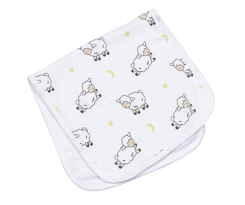 Lovie the Lamb Burp Cloth