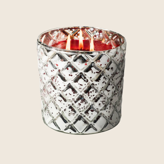 The Smell of Christmas - Holiday Metallic Diamond Candle