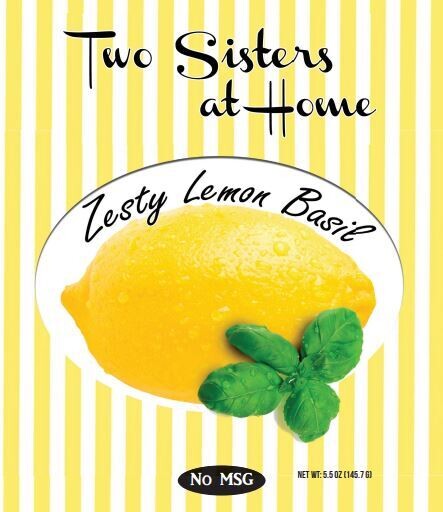 Two Sister at HomeZesty Lemon Basil Dip