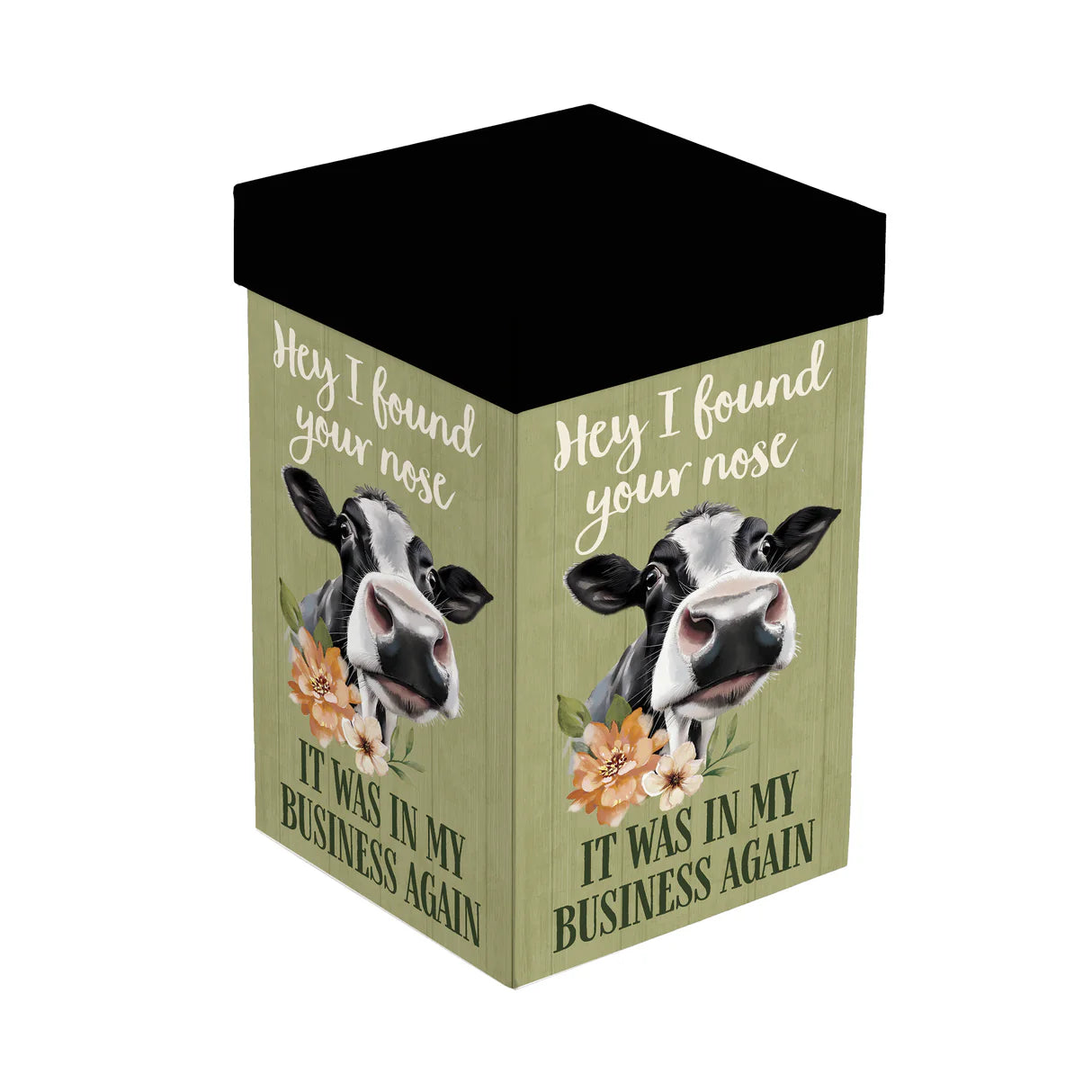 Petal & Plow Ceramic Perfect Cup, Farm Cow Funny, 17oz, Gift Box