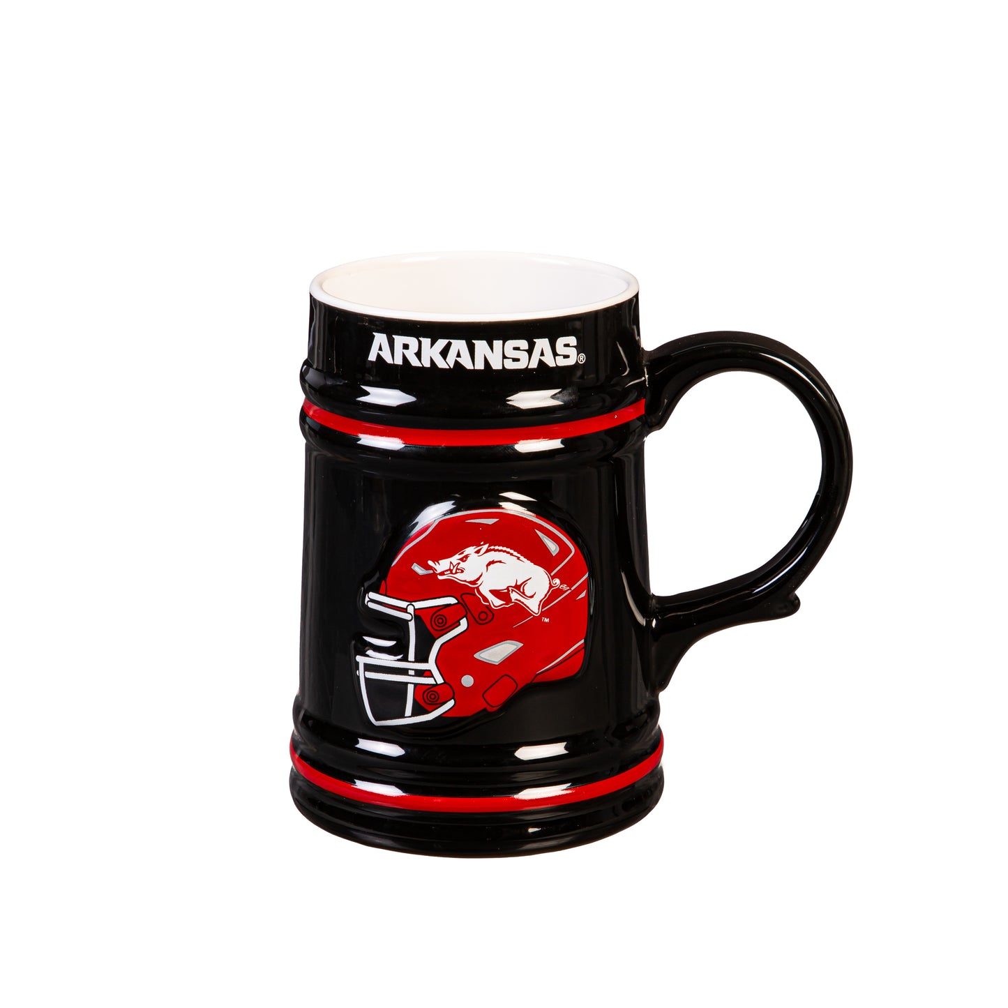 University of Arkansas Ceramic Stein Cup, 24oz