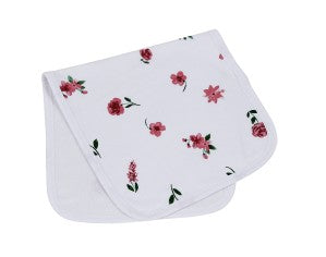 Blushing Blossoms Burp Cloth