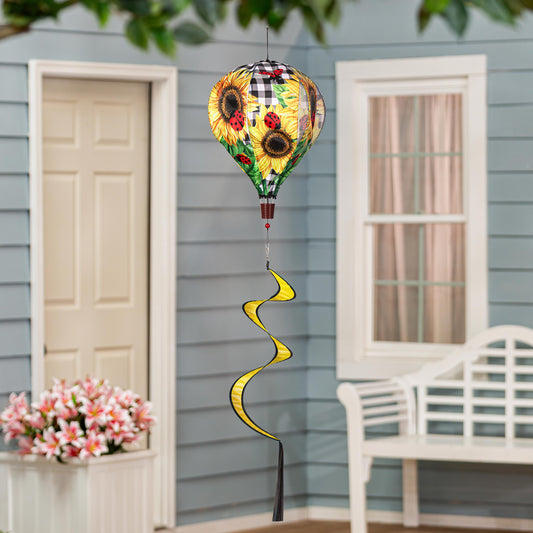 Sunflower Ladybugs Balloon Spinner