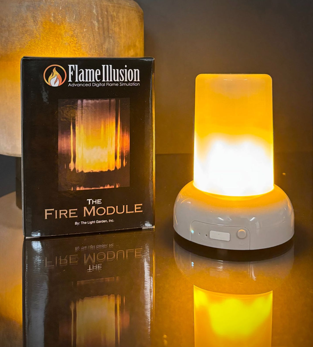 FLAME ILLUSION THE FIRE MODULE 3.5Wx4.5H – Harts on Broad