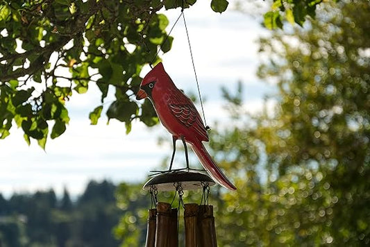 Cohasset Cardinal Bamboo Wind Chime