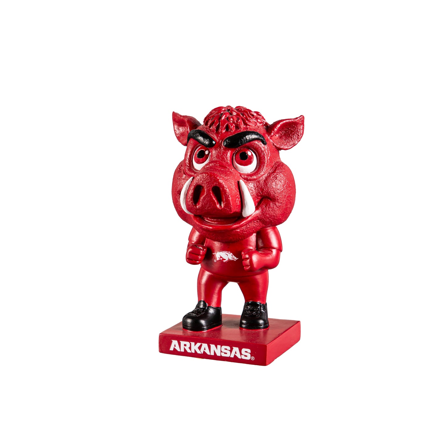 Lil Big Head Statue Mascot University of Arkansas