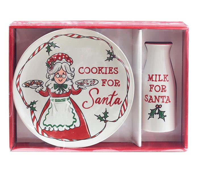 MRS CLAUS SANTA COOKIES GIFT SET