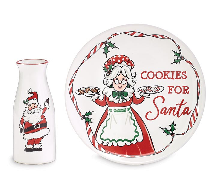 MRS CLAUS SANTA COOKIES GIFT SET