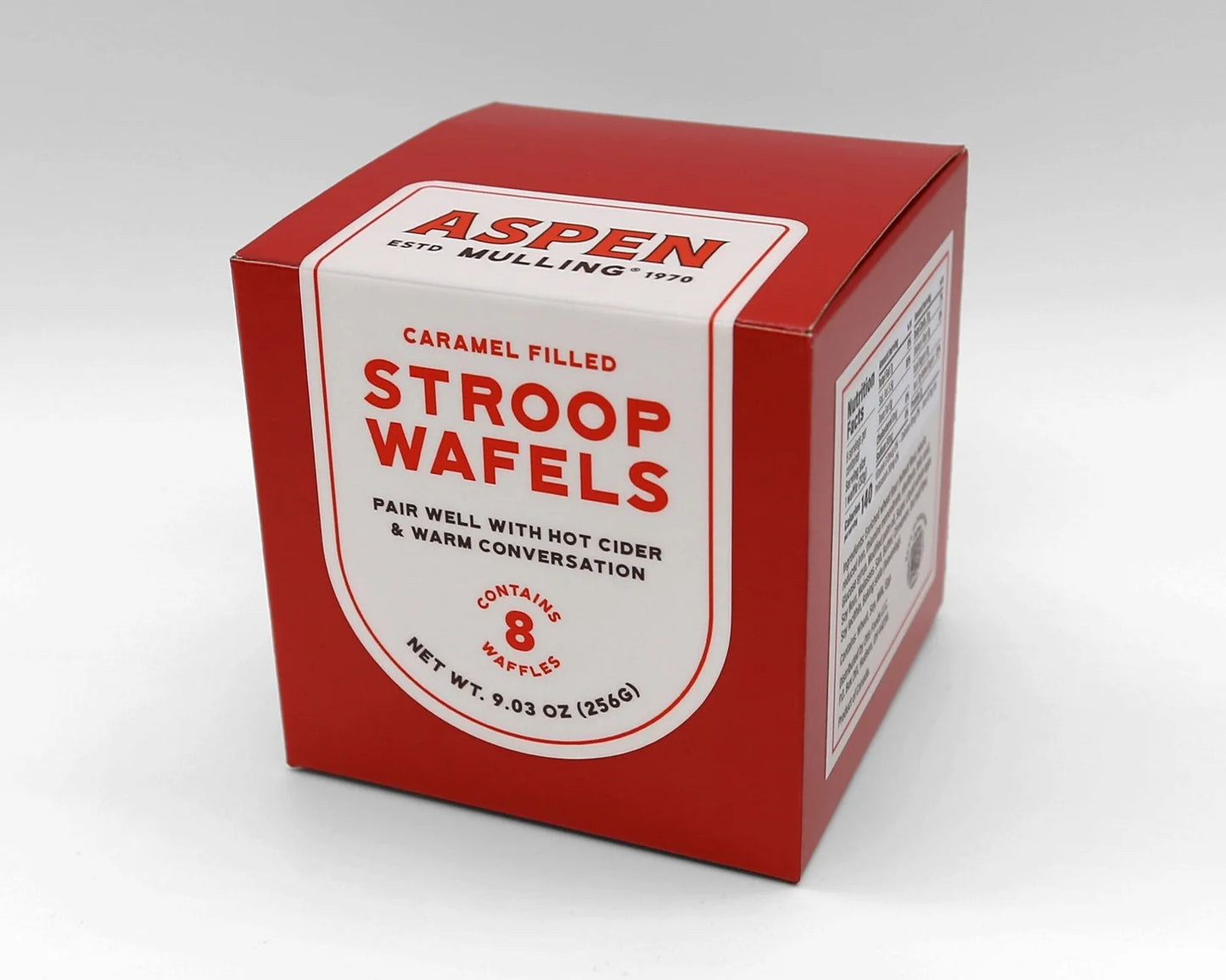 Aspen Mulling Caramel Filled Stroopwafels - 8ct Box