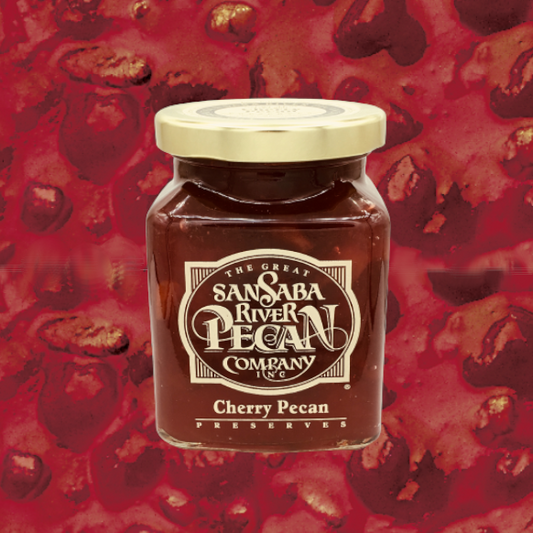 San Saba River Cherry Pecan Preserves