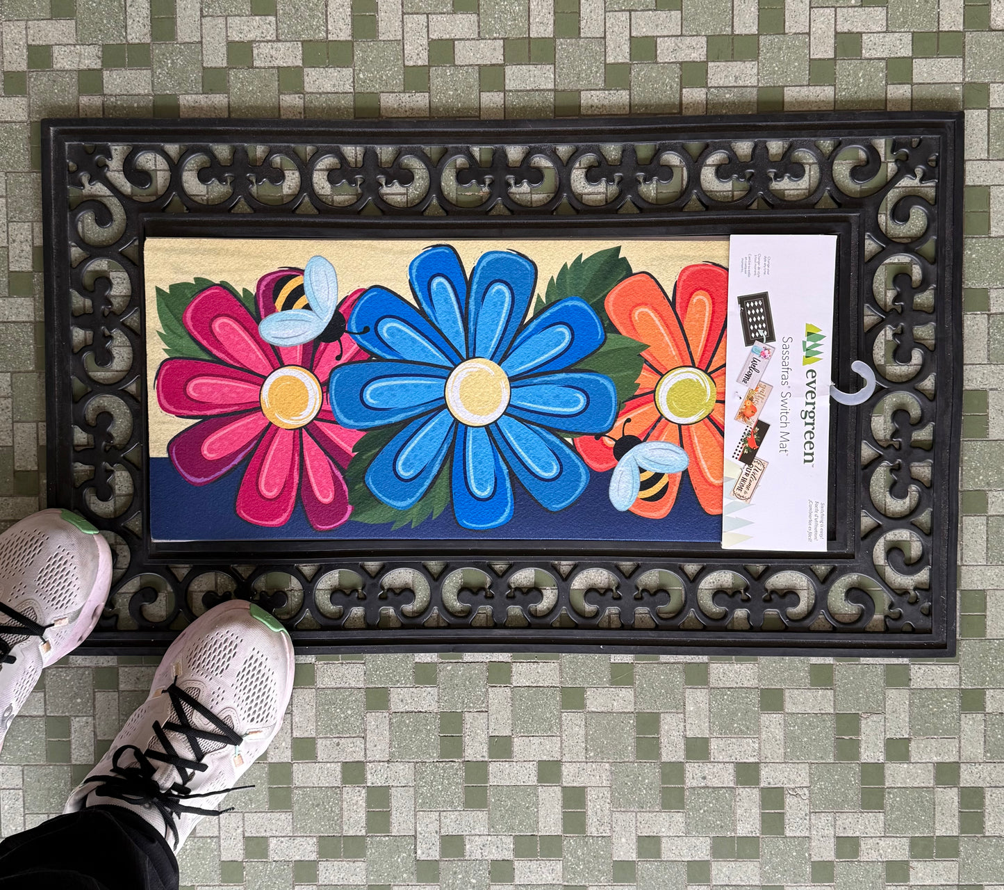 Spring Floral Sassafras Switch Mat