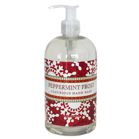 Greenwich Bay Peppermint Frost Hand Soap with Shea Butter and Peppermint Oil 16oz