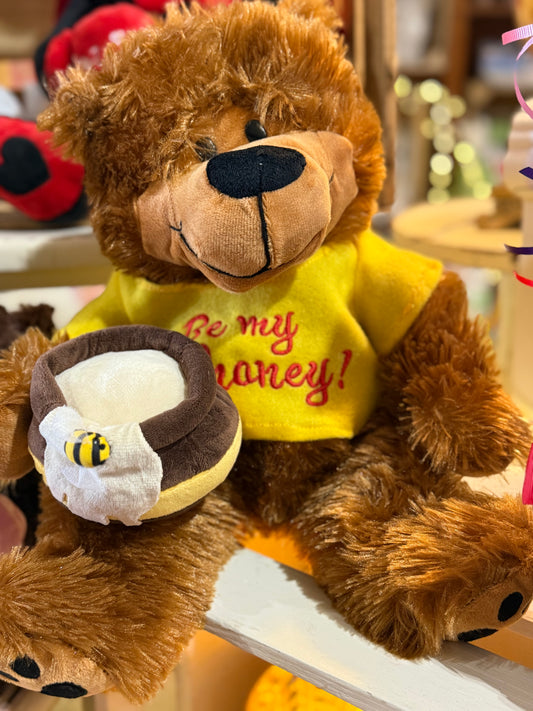PLUSH BE MY HONEY BEAR