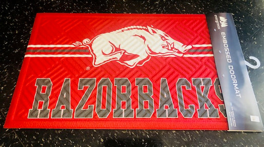 University of Arkansas Razorback Doormat