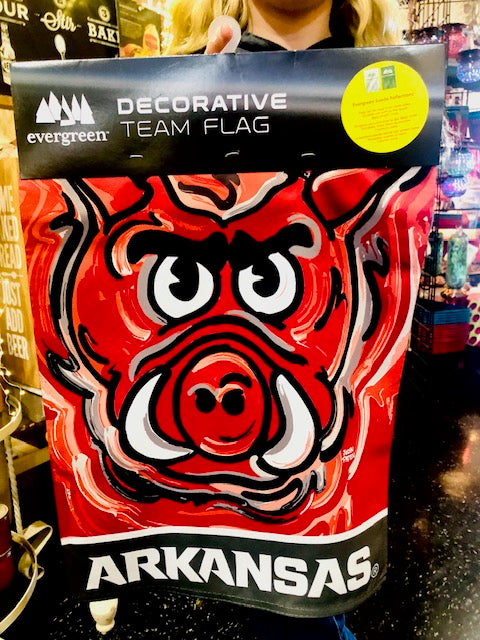 Razorback Decorative Team Flag