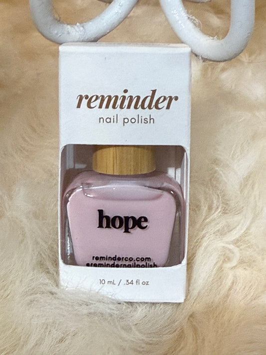 hope non-toxic nail polish by reminder