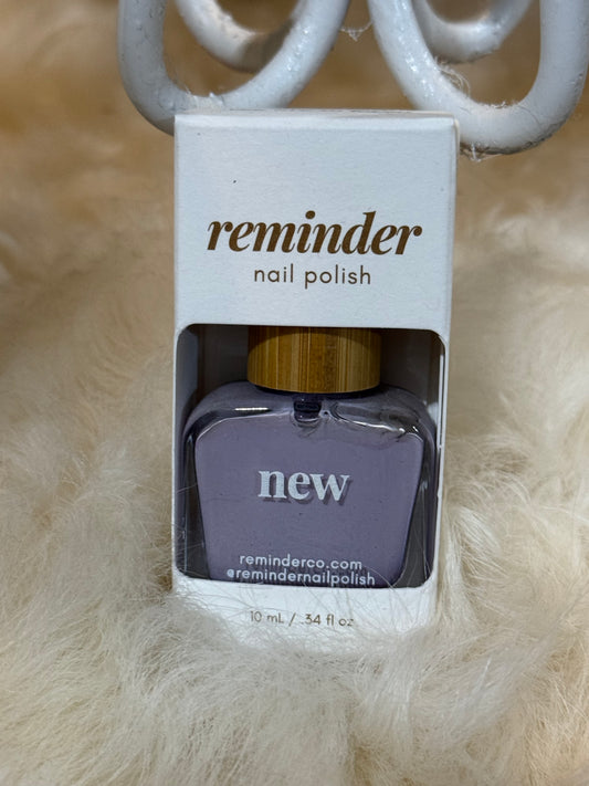new non-toxic nail polish by reminder