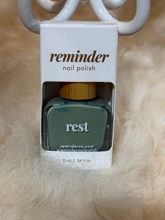 rest nail polish by reminder