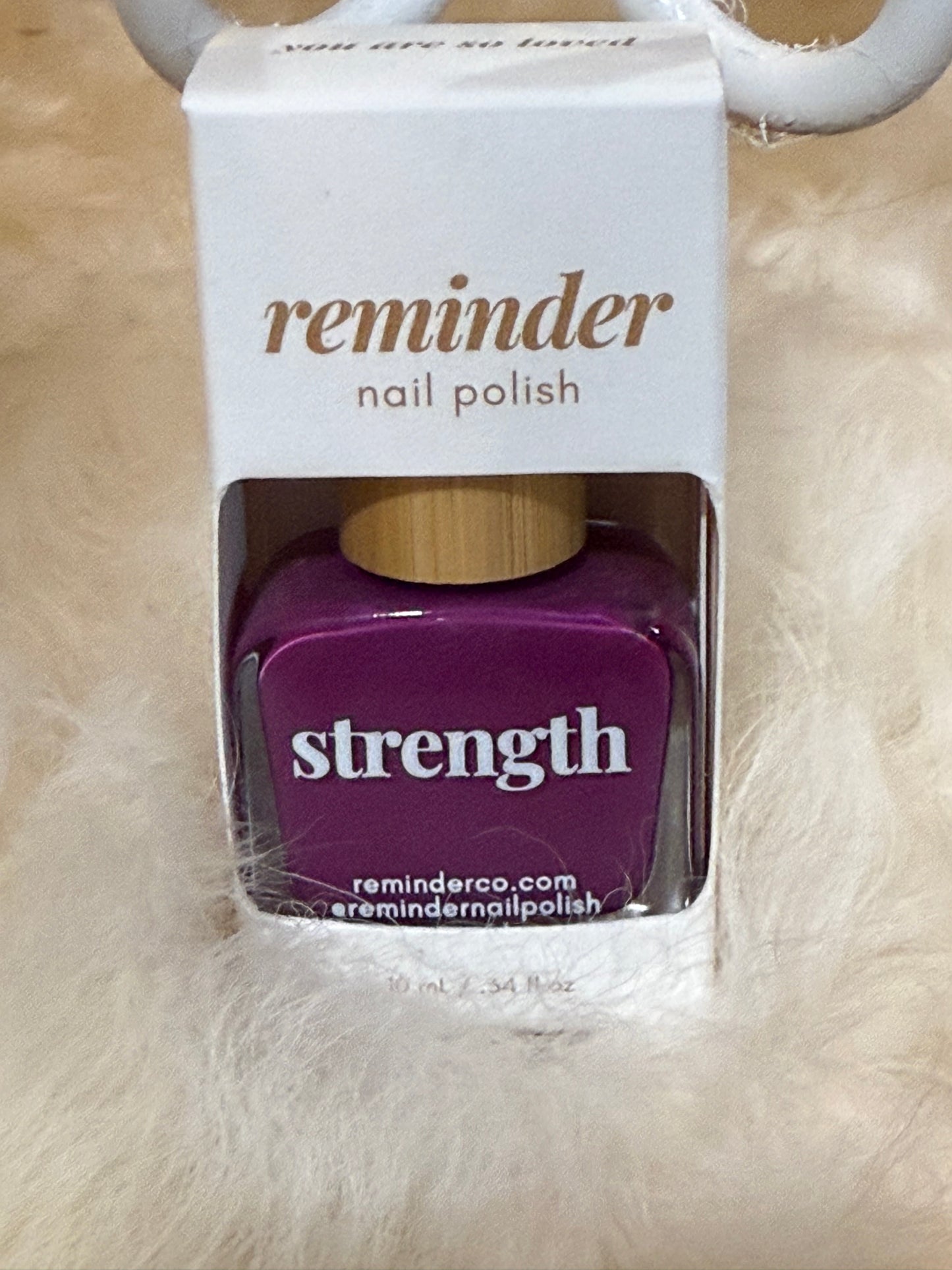 strength nail polish by reminder