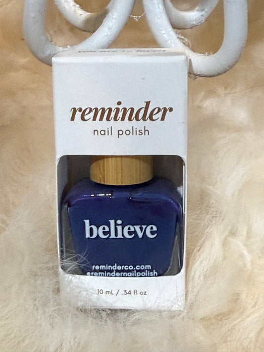 believe nail polish by reminder
