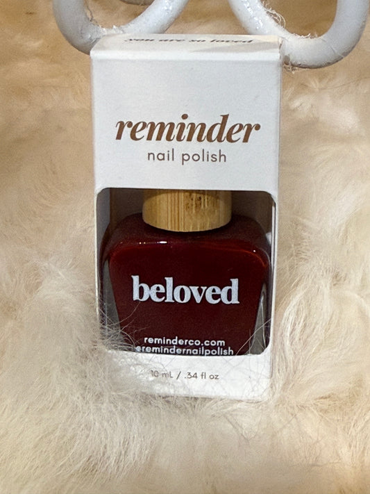 beloved nail polish by reminder