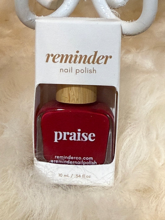 praise nail polish by reminder