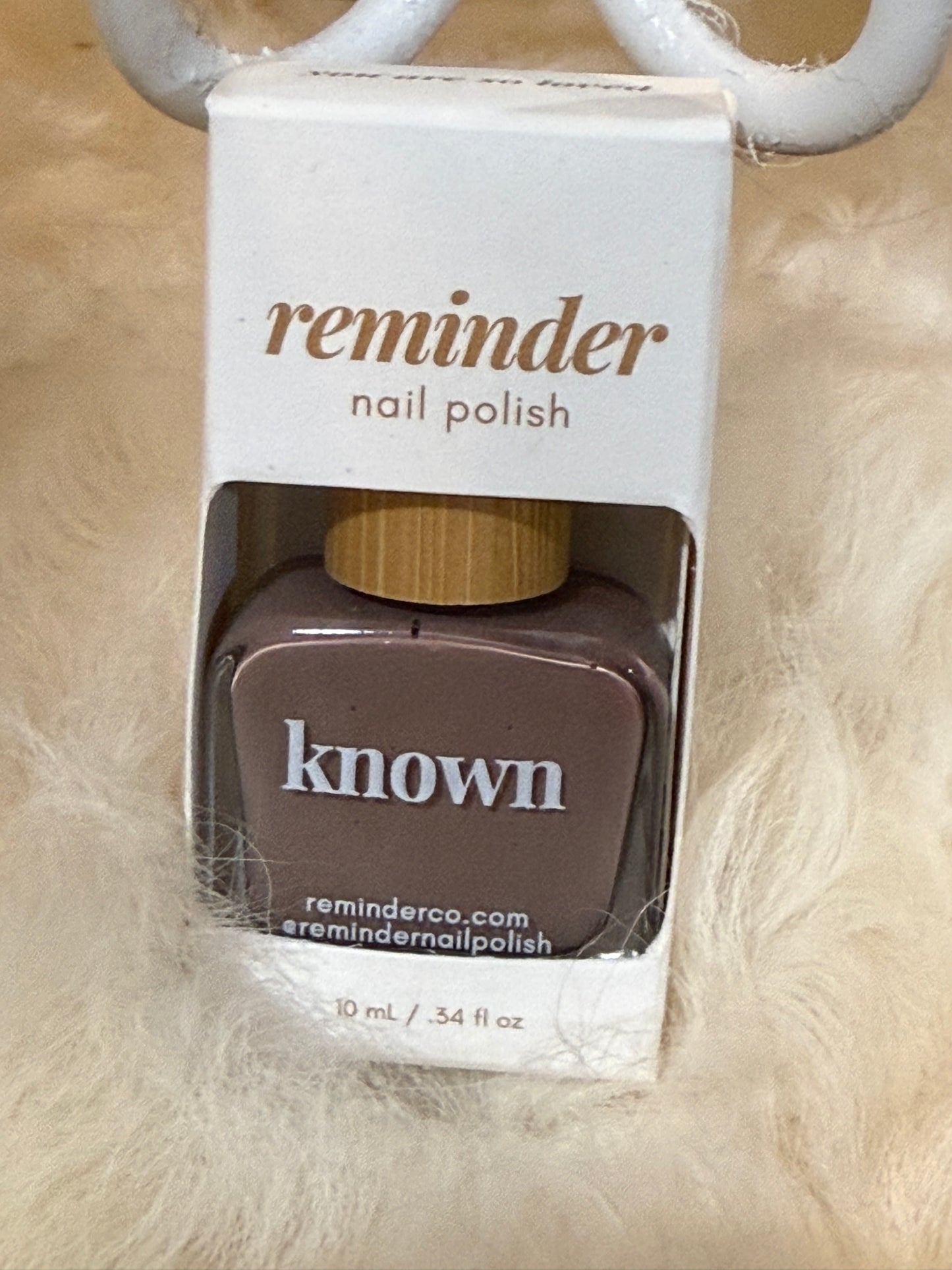 known nail polish by reminder