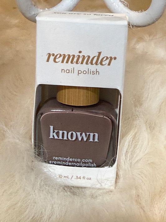 known nail polish by reminder