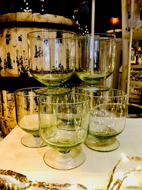 Sophistiplate Retro Goblet Glasses