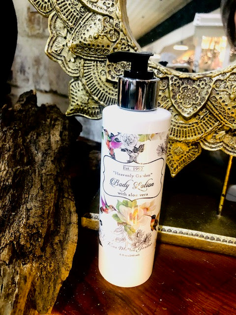 "Kiss Me In The Garden" Heavenly Garden Body Lotion with Aloe Vera